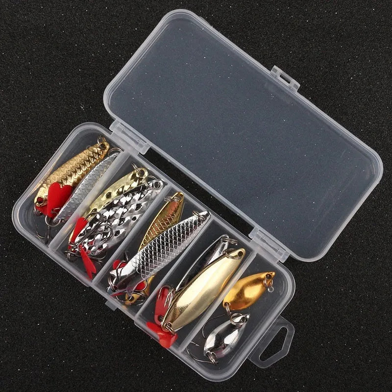 Pineapple-shaped metal sequins for fishing lure customisation with iron false bait components