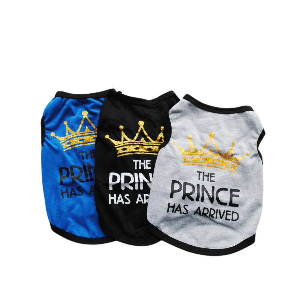 A lightweight cotton vest for puppies in a choice of colours, suitable for spring and summer wear.