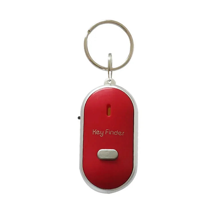 Oval plastic key finder pendant with voice control in five colour options