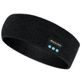 Bluetooth 5.4 headband with integrated eye mask and sports scarf in black, dark gray, or gray white