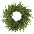 PE artificial front door garland with American country style design in 60cm length with varying leaf density options