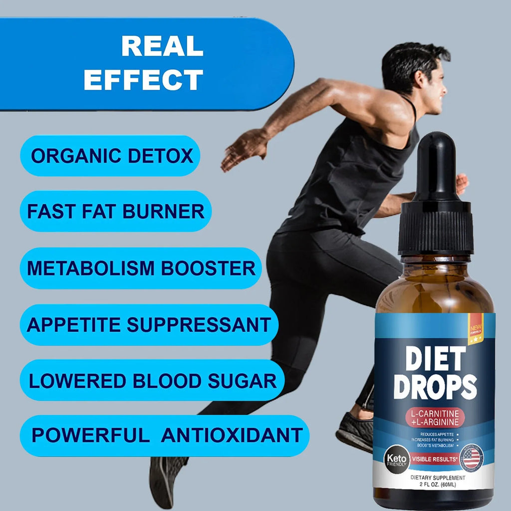 60ml bottle of ketone drops supplement with refrigeration storage requirement