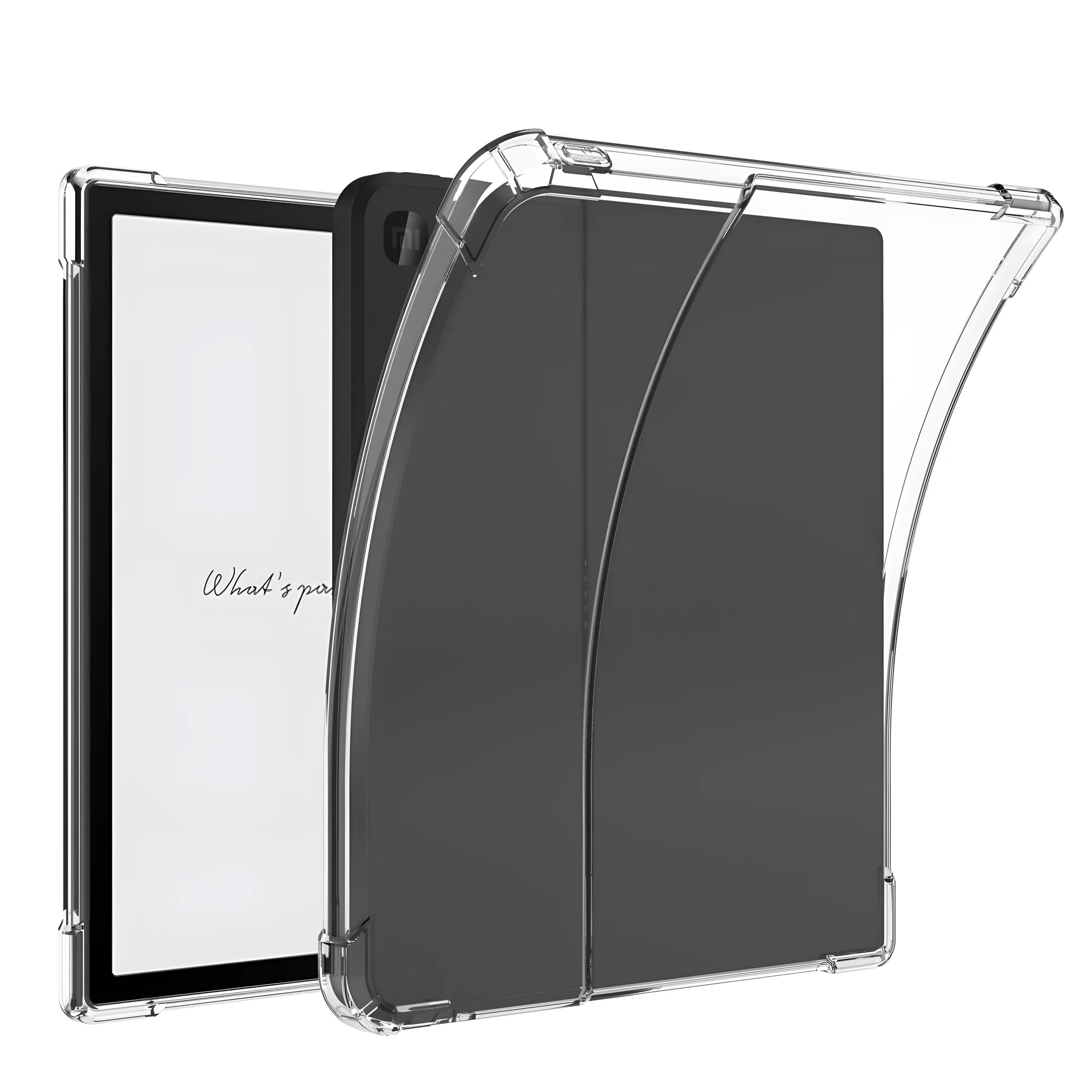 Transparent airbag protective phone case for 7-inch e-book readers with TPU shockproof construction