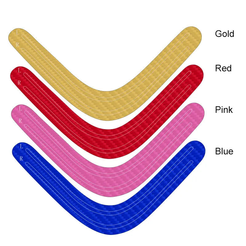 PS5 console LED light bar vinyl sticker in pink, red, gold, and blue colour options.