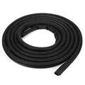 Black rubber sliding door seal strip for Toyota Hiace High Roof, 5 metres long