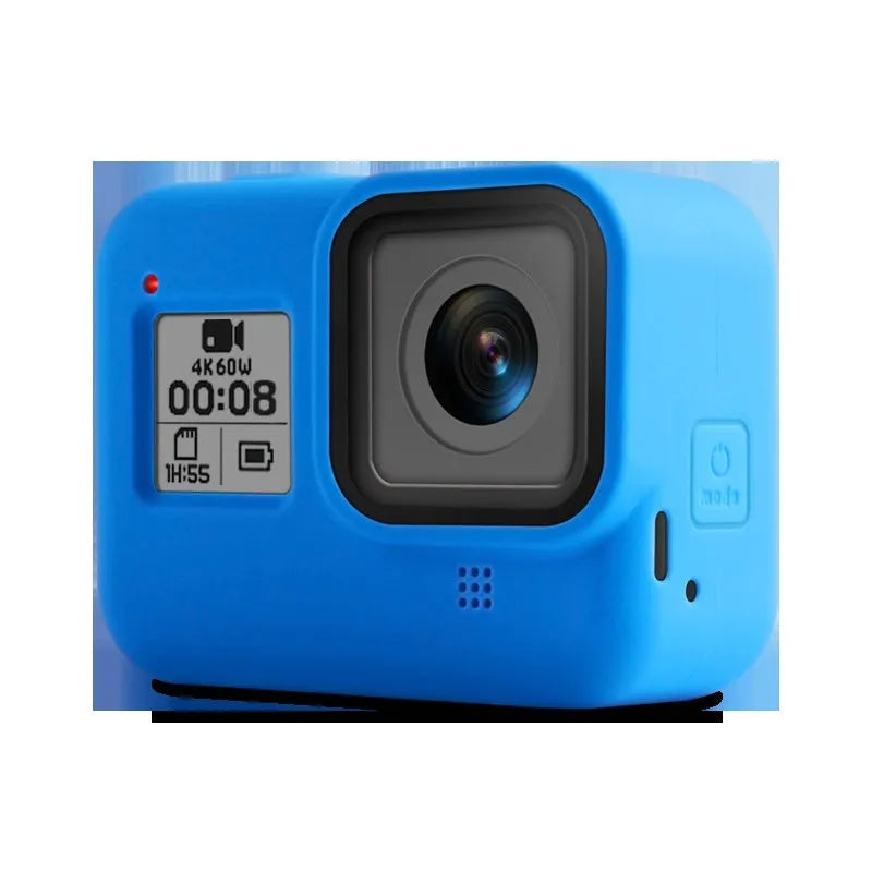 GoPro Hero 8 Black silicone protective sleeve and anti-lost carrying strap accessories