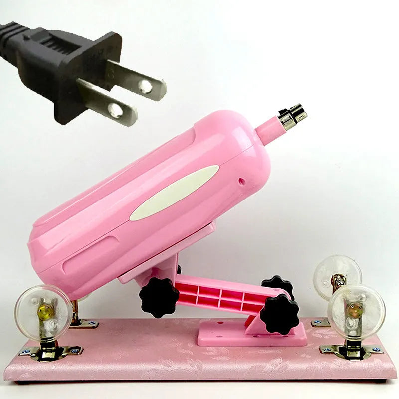 Bobb women's automatic telescopic thrusting sex tool in PVC with black, purple or pink colours