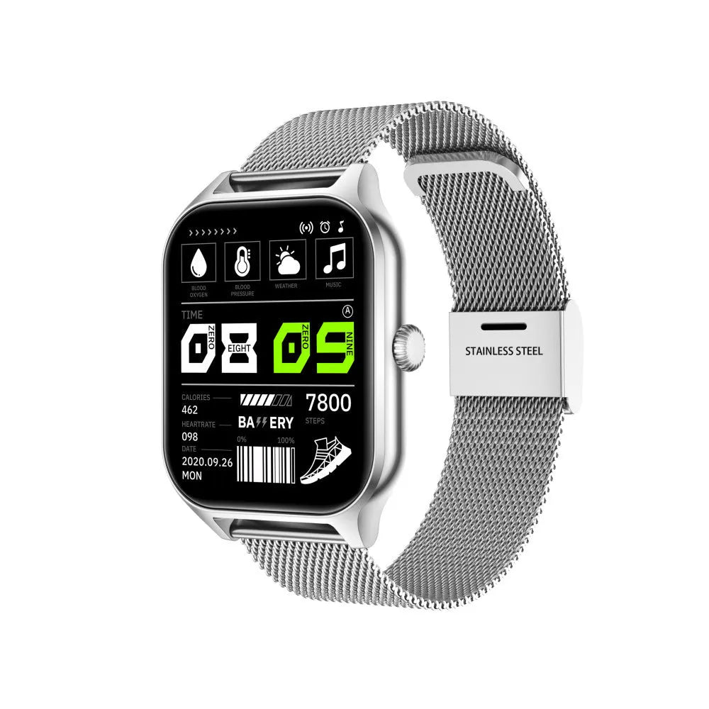 Multi-sport mode watch with custom dial, sleep monitoring, step counting, rose gold alloy case 12mm thickness gift box
