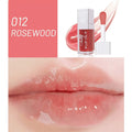 Five different shades of moisturising lip gloss mint lipstick with repairing properties
