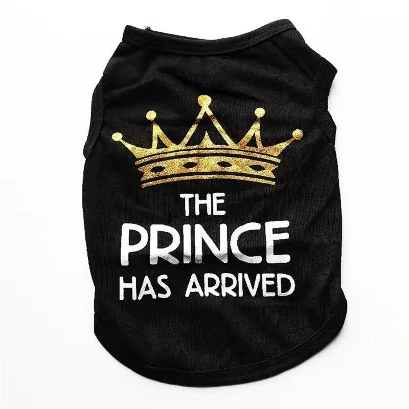 A lightweight cotton vest for puppies in a choice of colours, suitable for spring and summer wear.