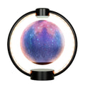 K1-Round Moon Bluetooth Speaker maglev suspension floating moon sphere with wooden base and colourful glare
