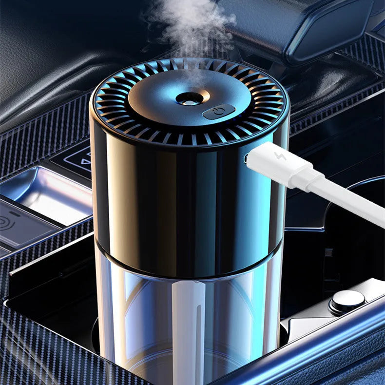 Glass plug-in perfume humidifier aroma diffuser with USB connection in multiple scent options