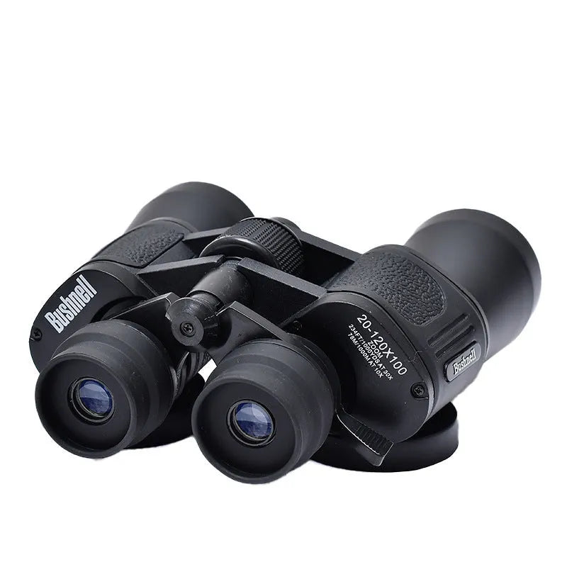 20-120x100 continuous zoom binocular telescope with double barrel construction