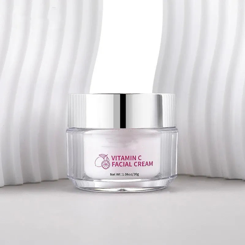 30g Vitamin C Face Cream jar measuring 6cm by 6cm by 5.2cm
