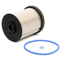 Diesel fuel filter assembly for Vauxhall and Opel Astra vehicles with sealing gasket included