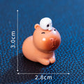 Resin capybara Halloween decoration in micro landscape scale with eight character design options