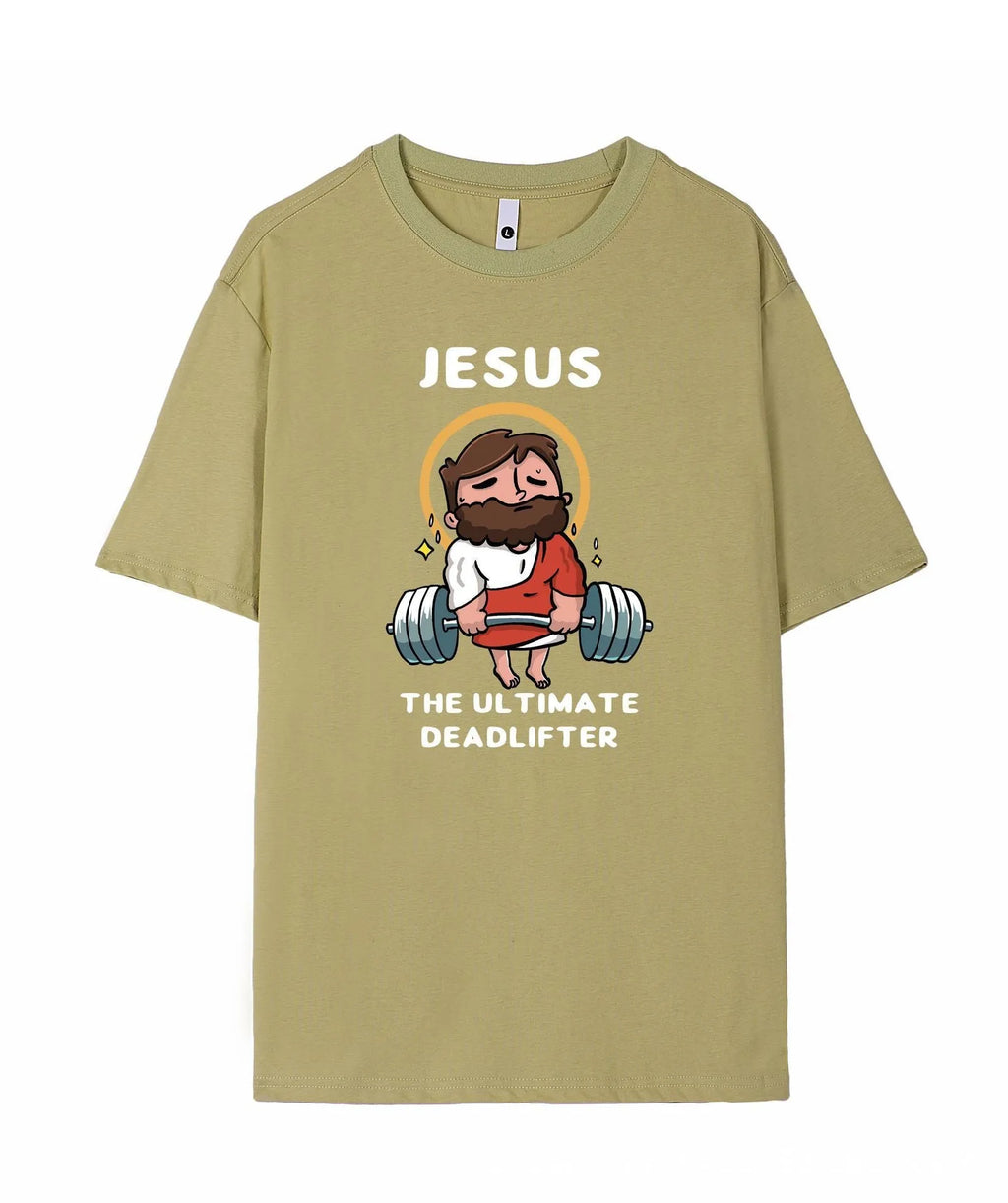 Men's short sleeve pure cotton promotional t-shirt on a hanger, shown in apricot colour.