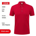 Ice silk polo shirt with advertising logo pattern in multiple colours and sizes