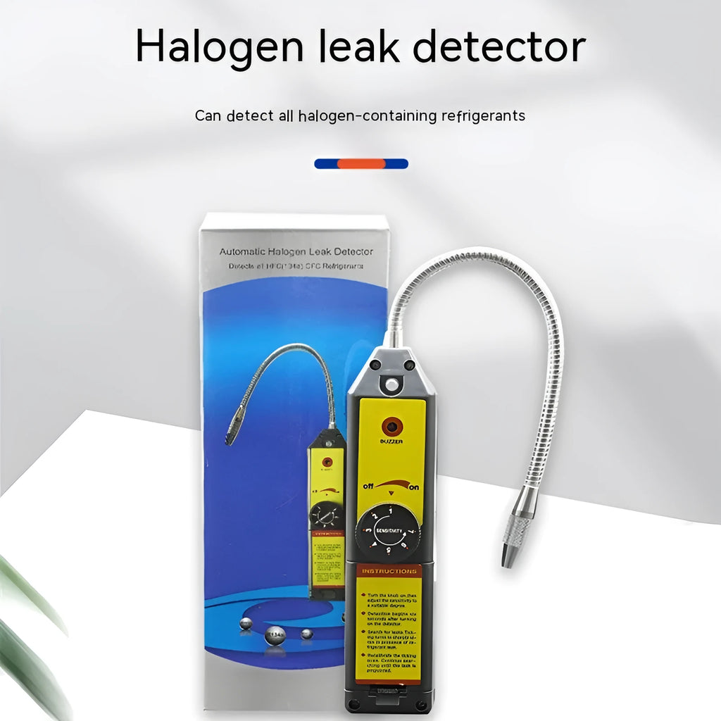 WJL-6000 halogen car leak detector with 20cm probe for refrigerant system testing