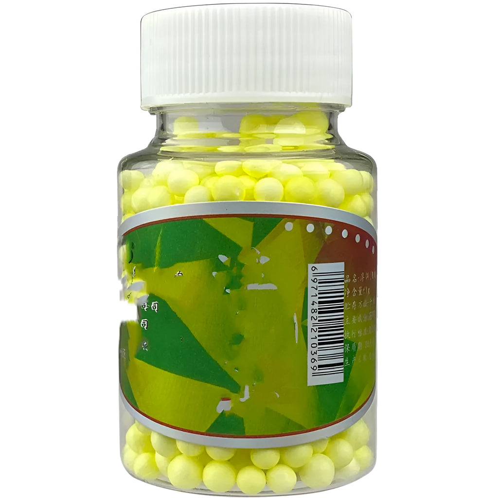 European Style Carp Silo Fishing Floating Foam Bait Granular Soft Beads Yellow Fruit Sweet and Pink Smell Colours Small 4-6mm or Large 7-9mm Grains for Carp Fishing Baiting