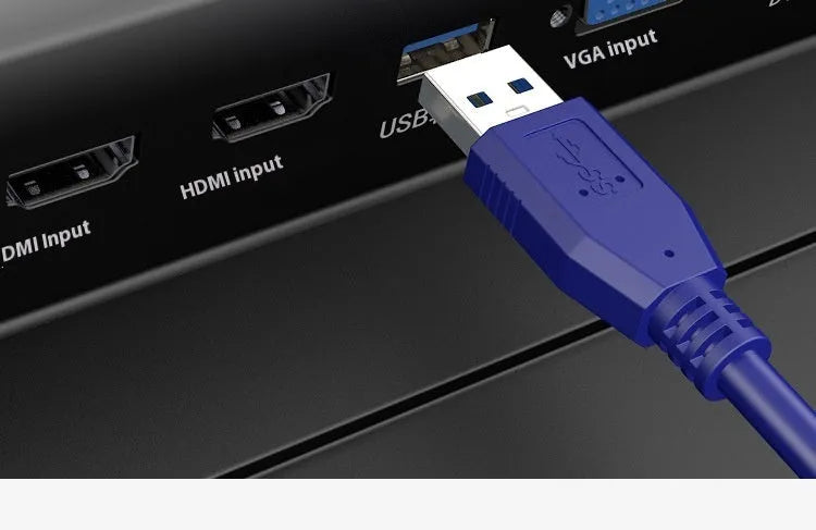 USB 3.0 Type-A male to male data cable for mobile hard disk boxes with nickel-plated connectors.