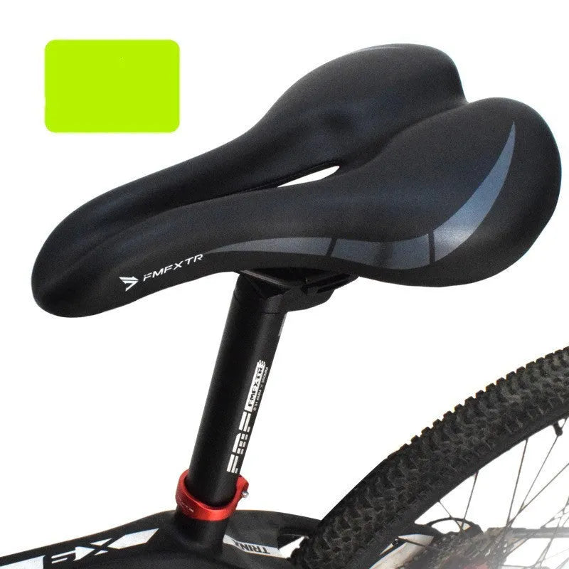 Bicycle seat cushion measuring 270mm by 180mm in 3147 hollow cushion colour with double rail mounting