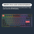 Ajazz AK832PRO mechanical keyboard with compact 81-key layout and RGB backlighting