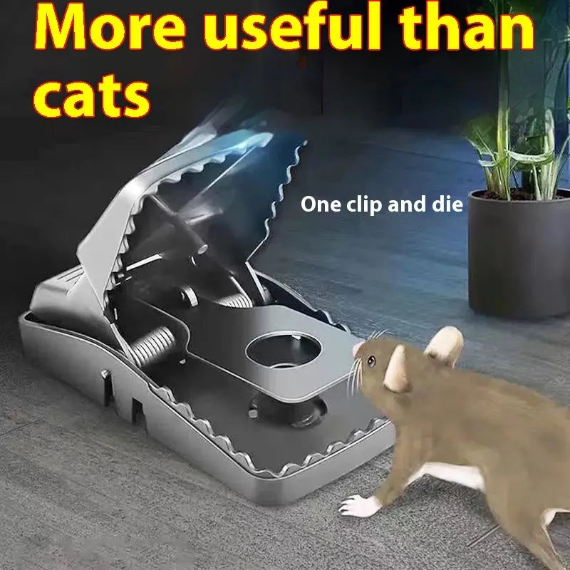 Automatic mouse cage trap in small medium large sizes with metal plastic construction