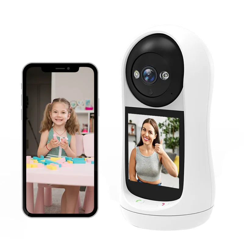 Indoor bidirectional video call camera 1-inch ball machine with high-definition lens, 2MP or 3MP pixel option