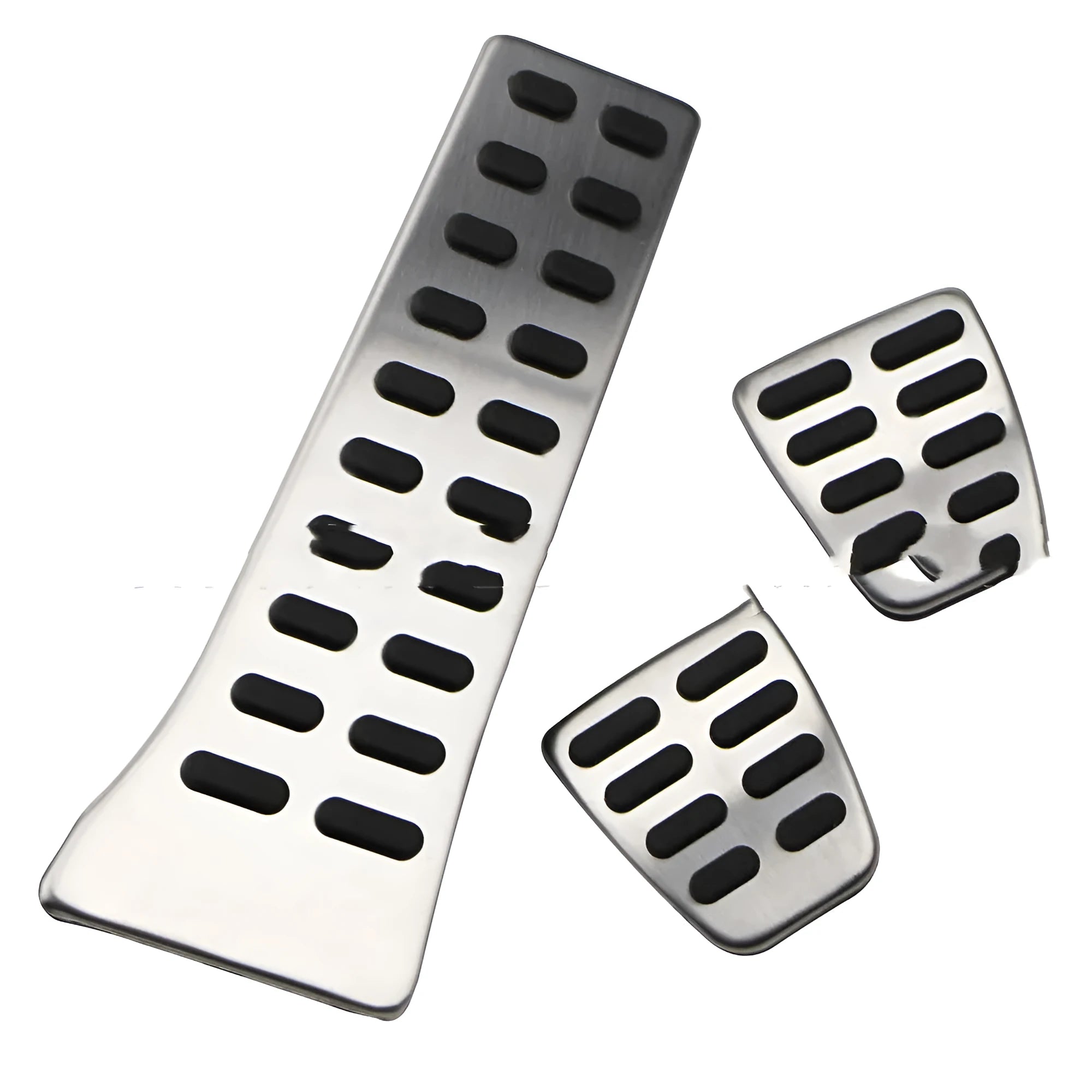 Stainless steel car accelerator pedal set for Hyundai vehicles with automatic or manual gear configuration