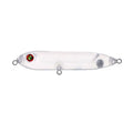 Transparent 9.5cm ABS plastic blank fishing lure body with 7mm eye openings