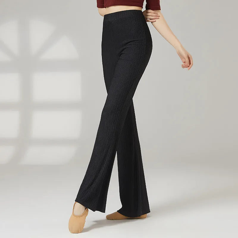 Female classical dance practice pants in polyester fabric available in five colours with Asian sizing