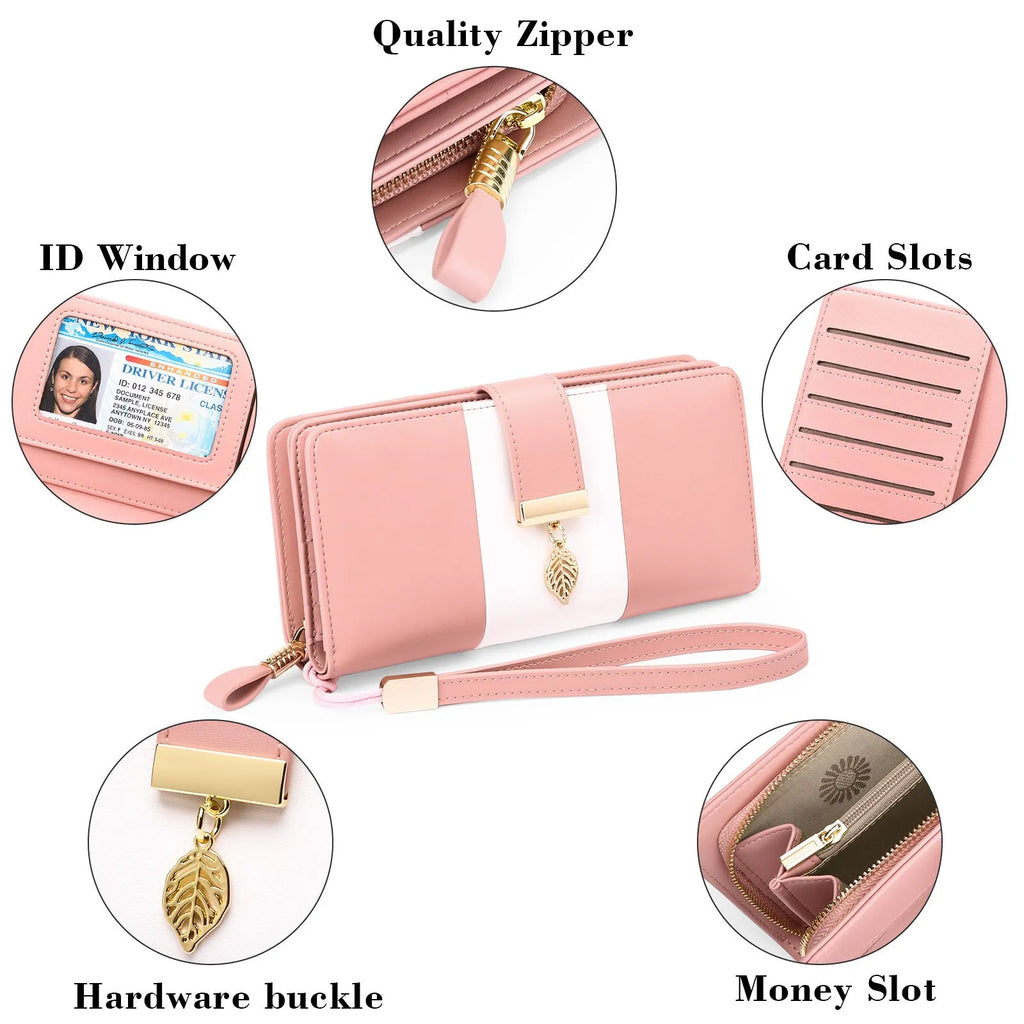 Anti-theft clutch handbag with lock and brush compartment in PU leather, shown in black colour.