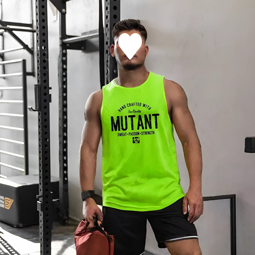 Loose waistcoat training sleeveless shirt in polyester fabric showing colour pattern options