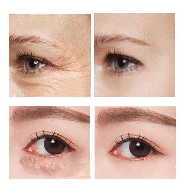 30ml beauty eye cream in pump bottle packaging for under eye moisturising