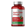 A bottle of 150 apple vinegar health supplement capsules.