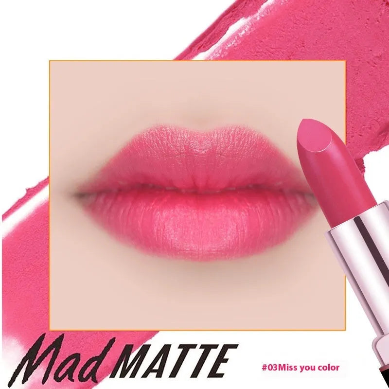 Fey Beauty moisturising lipstick in cameo brown and milk tea shades with 3.8g content
