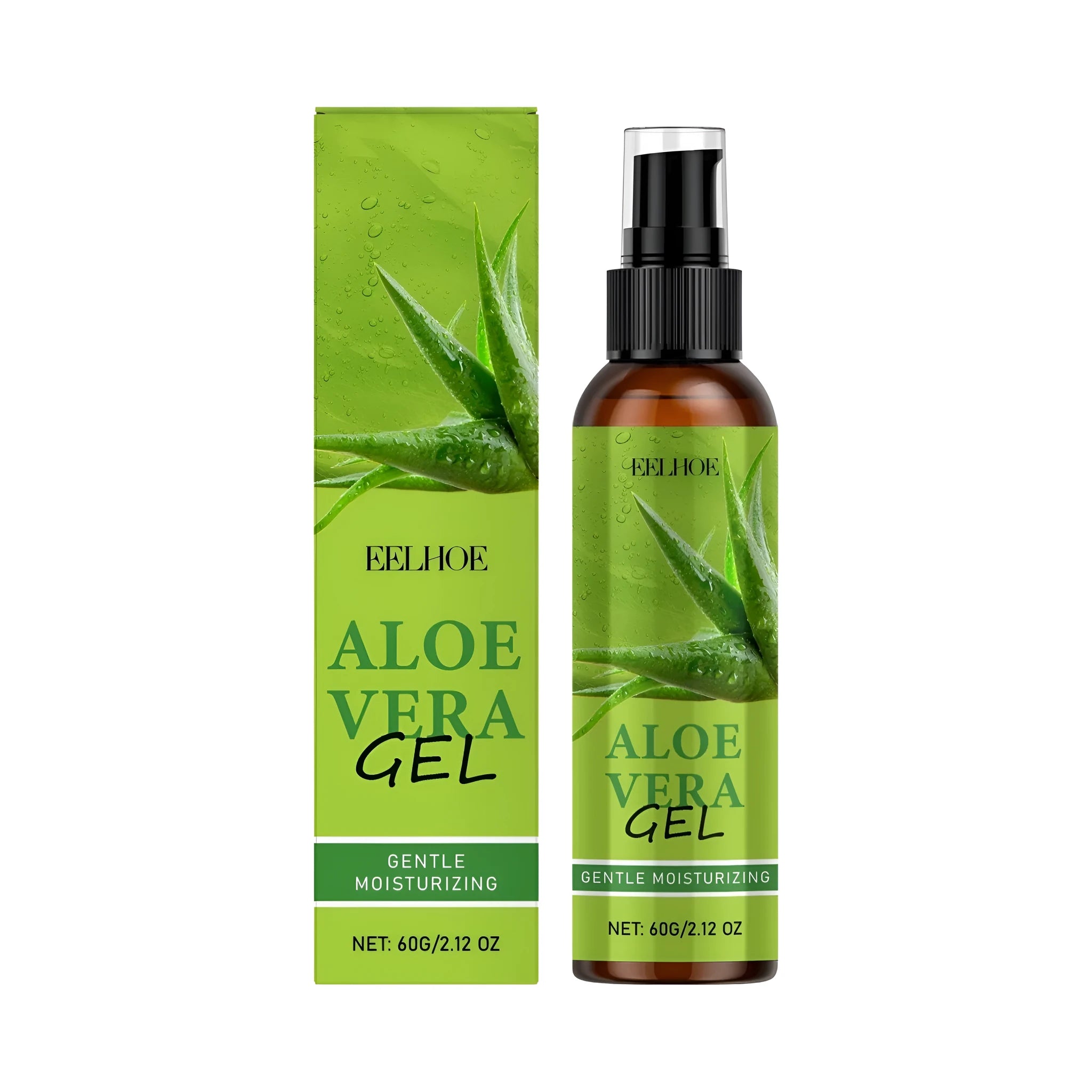 60g tube of aloe vera gel with aloe extract and sodium hyaluronate