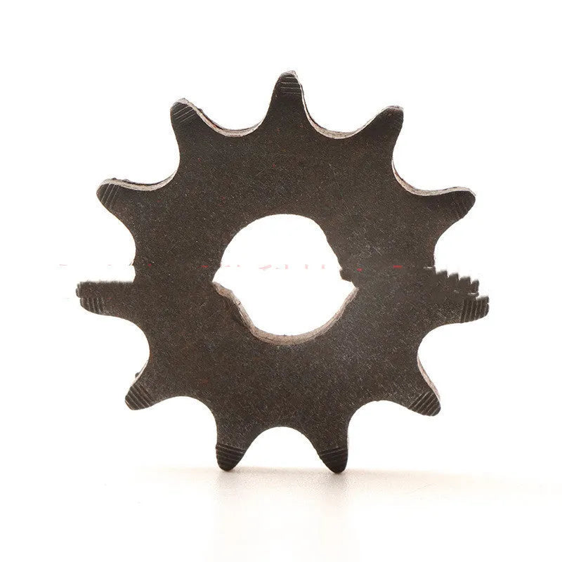 Cast iron non-circular 11-gear for motorcycle 25hT8F chain reduction system replacement