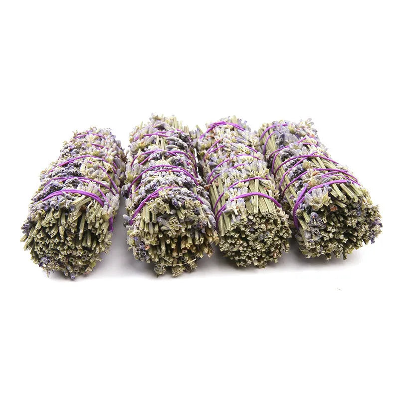 4 inch lavender scented natural dried flower aromatherapy stick for air freshening