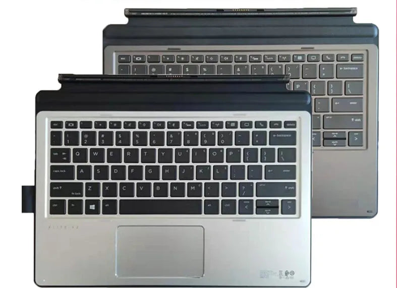 Official black base keyboard for Elite X2 and Pro X2 tablets with PS/2 cable and multimedia keys.