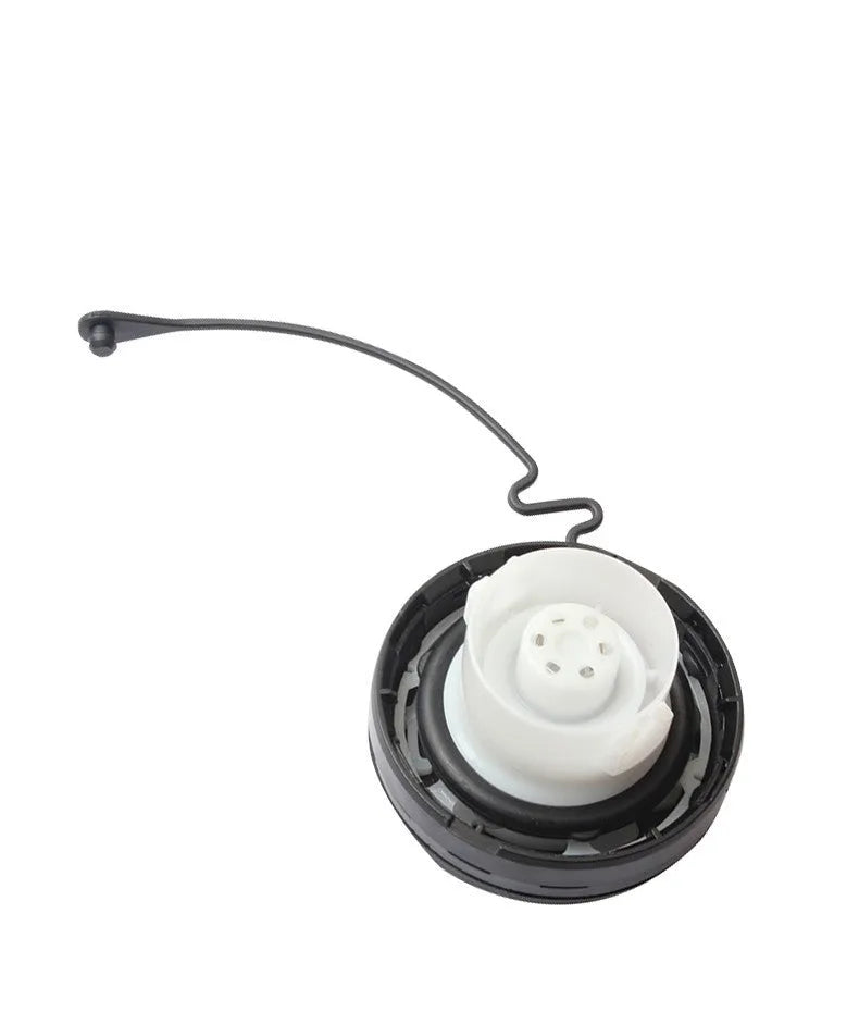 Black snap-on fuel tank cap replacement for Toyota vehicles petrol filler cover