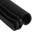 Black rubber sliding door seal strip for Toyota Hiace High Roof, 5 metres long