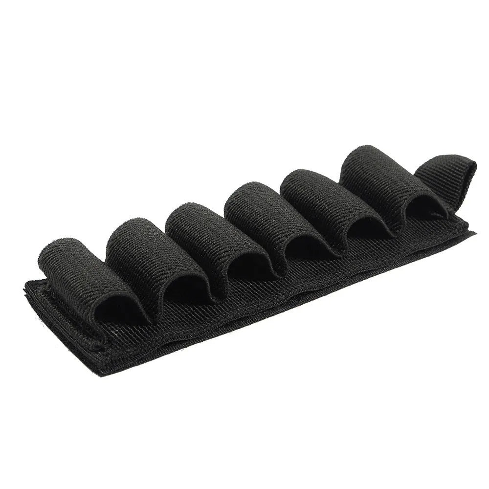 Tactical 6-hole storage bag in 1000D nylon measuring 5 by 16.5 centimetres