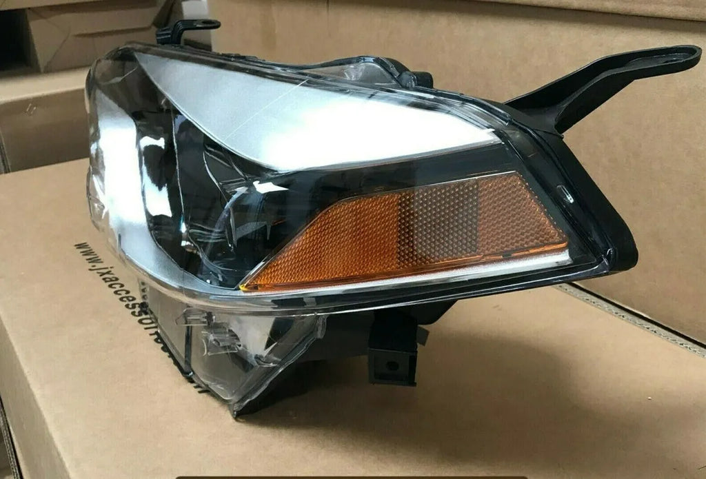 Toyota Corolla halogen headlight assembly pair with part number 8111002E60 for 2014-2016 models