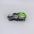 Handmade cellulose acetate Beetle Grip educational tool showing cartoon beetle and caterpillar designs