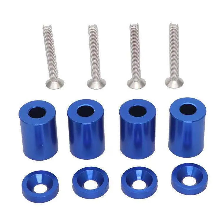 Aluminium alloy machine cover hair pack body in red blue and black for 6MM 8MM aperture