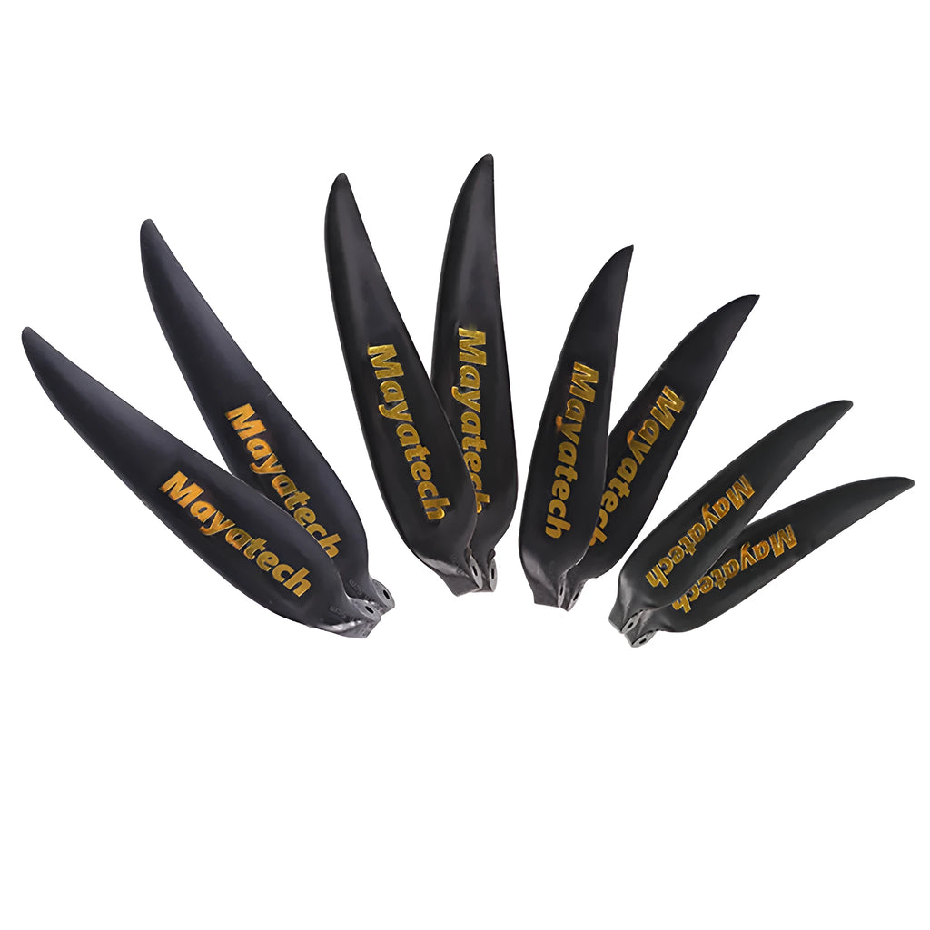 Black nylon folding paddle with quick-disassembly fittings shown in folded position.