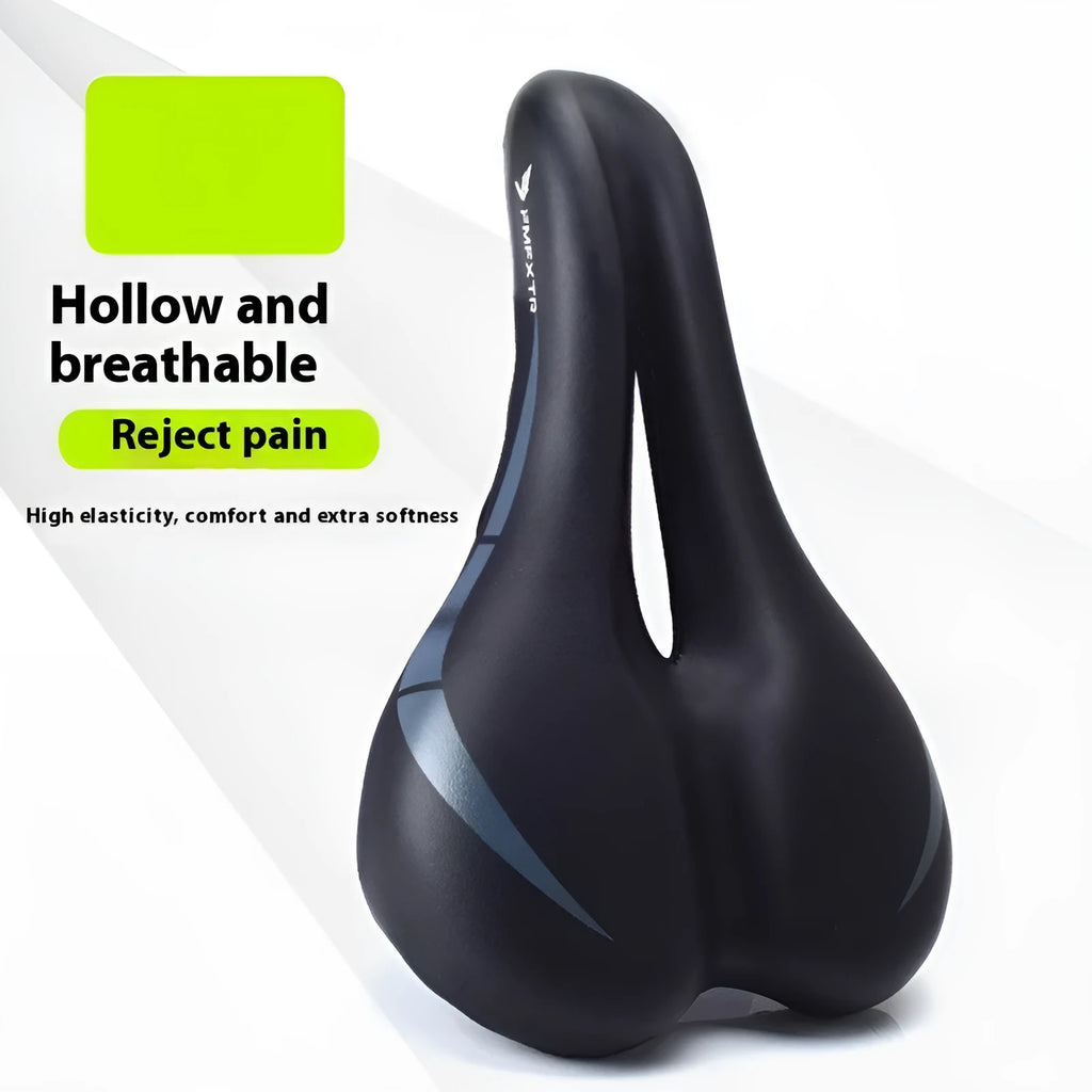 Bicycle seat cushion measuring 270mm by 180mm in 3147 hollow cushion colour with double rail mounting