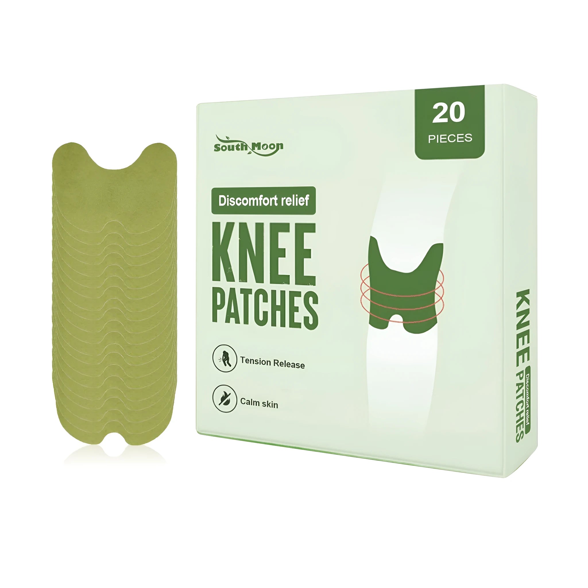 Health Soothing Patch 20-piece pack with herbal ingredients displayed